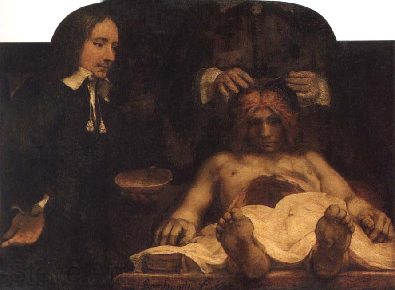 REMBRANDT Harmenszoon van Rijn The Anatomy Lesson of Dr.Joan Deyman